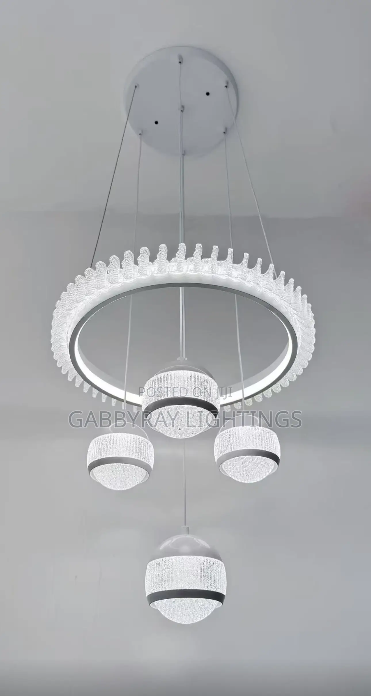 Led 4 Drops Chandelier