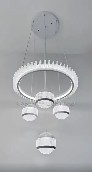 Led 4 Drops Chandelier