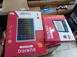 500w Sukhig Solar Led Floodlight With Solar Panel