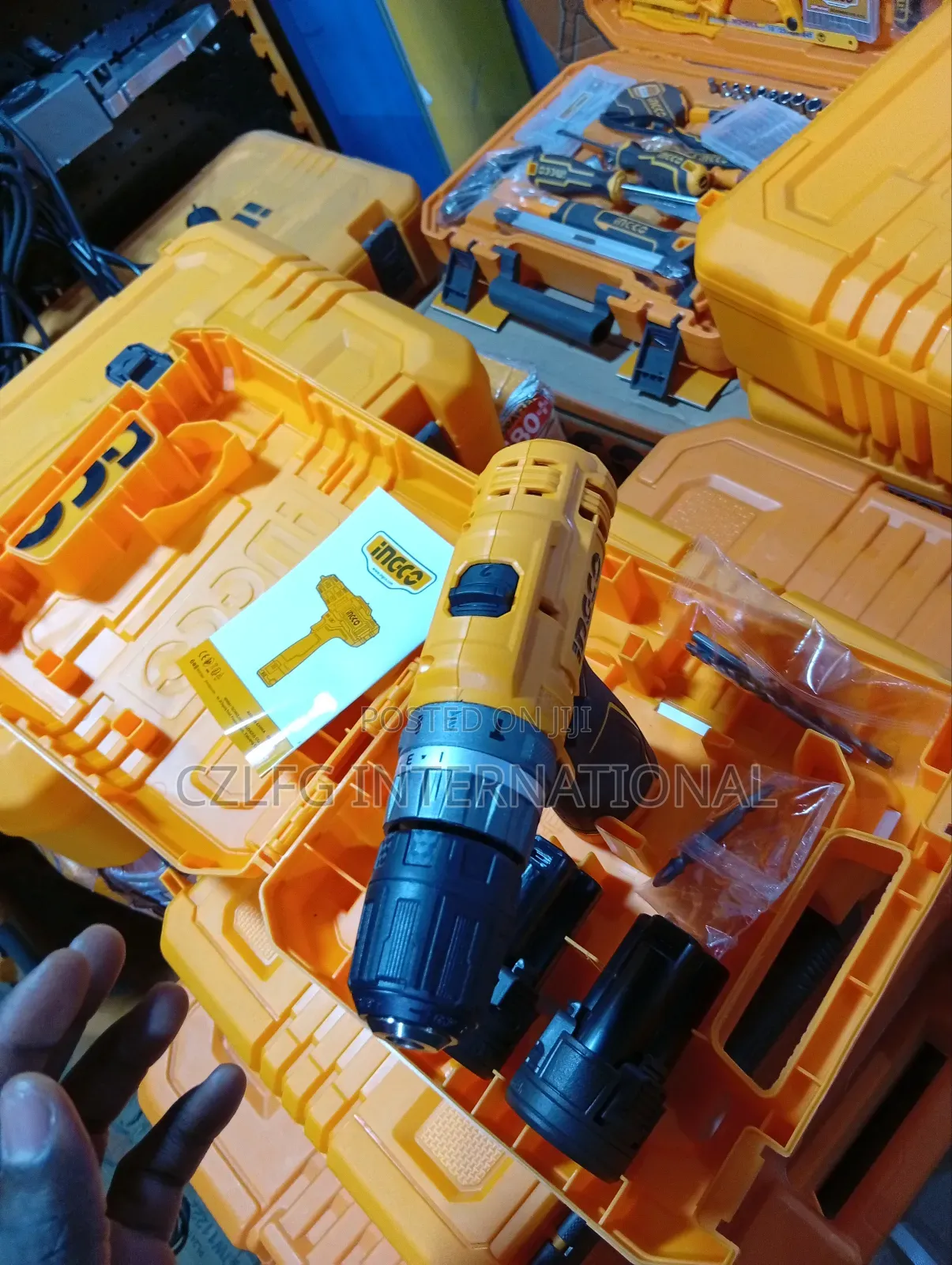 12volts Ingco Lithium Ion Impact Drill
