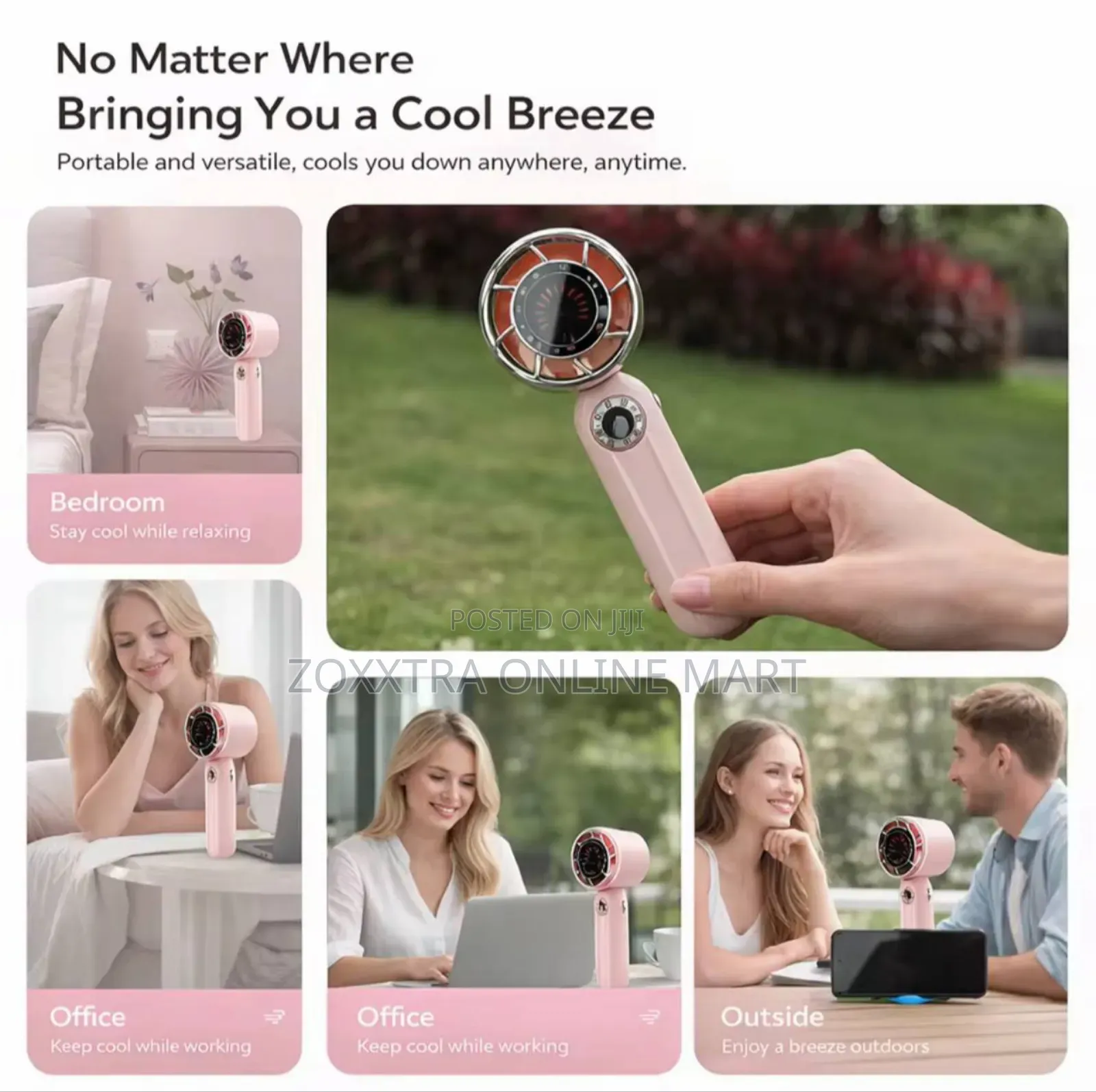 Powerful Mini Handheld Fan