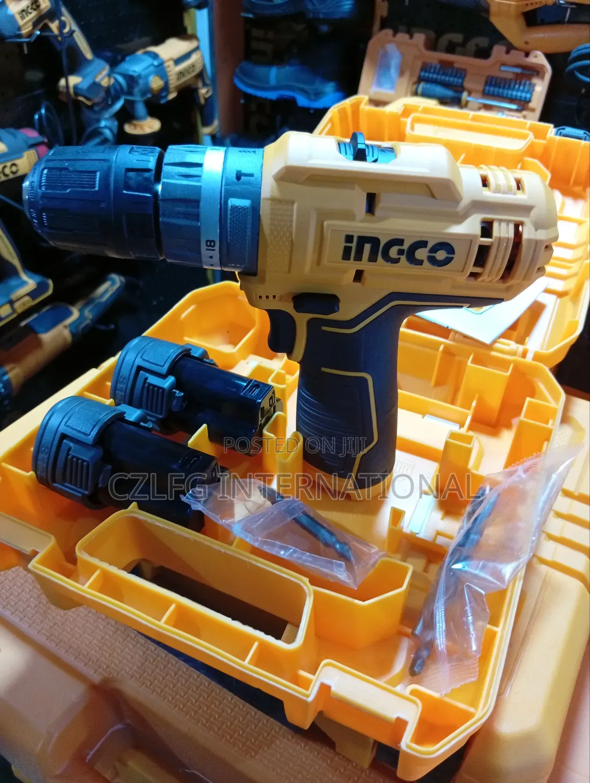 12volts Ingco Lithium Ion Impact Drill