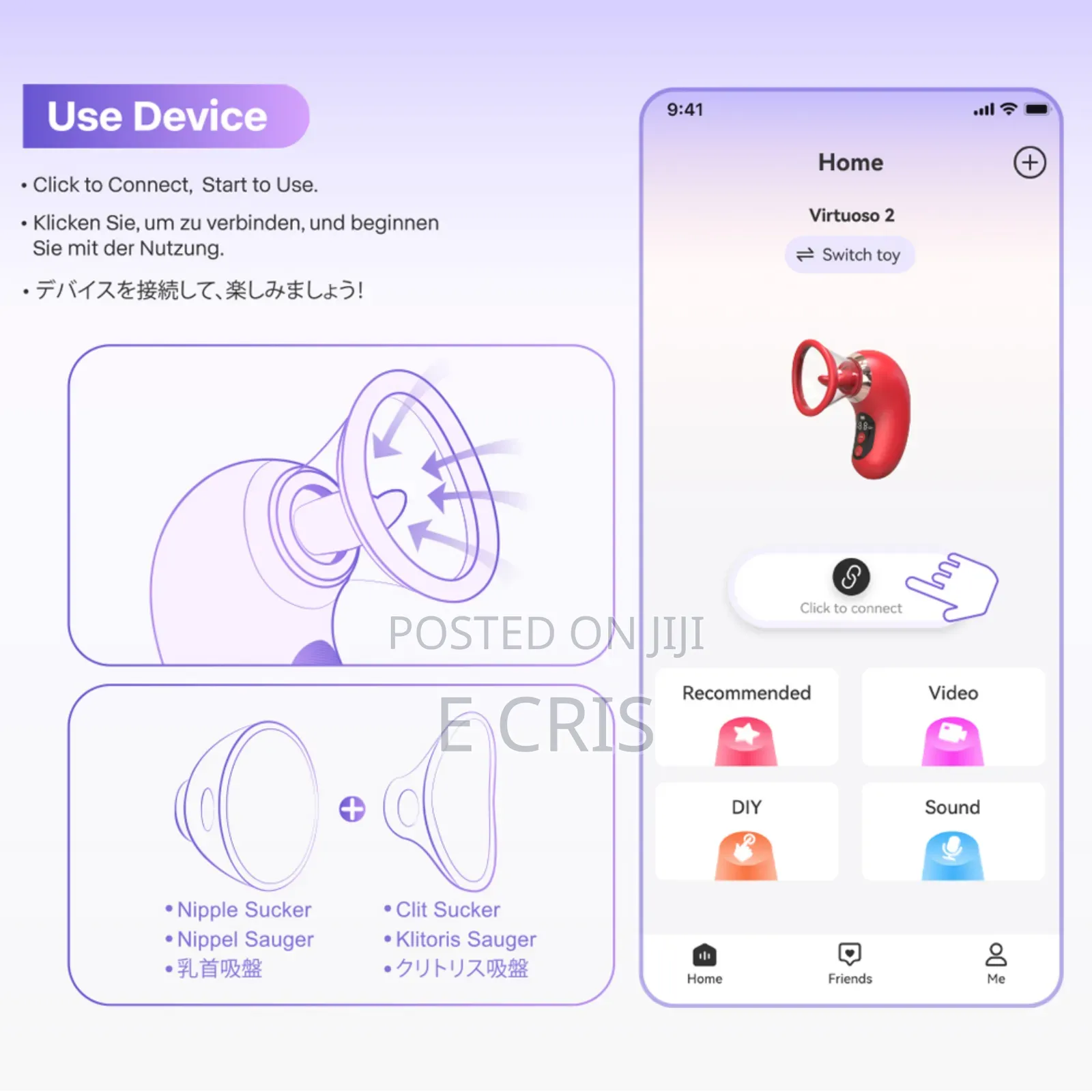 New Wireless App Stimulator