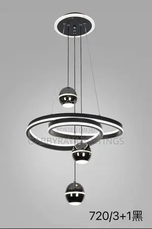 3 Drop Led Chandelier