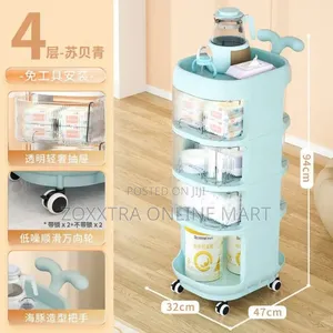 Whale Multi-Tier Mobile Storage Trolley