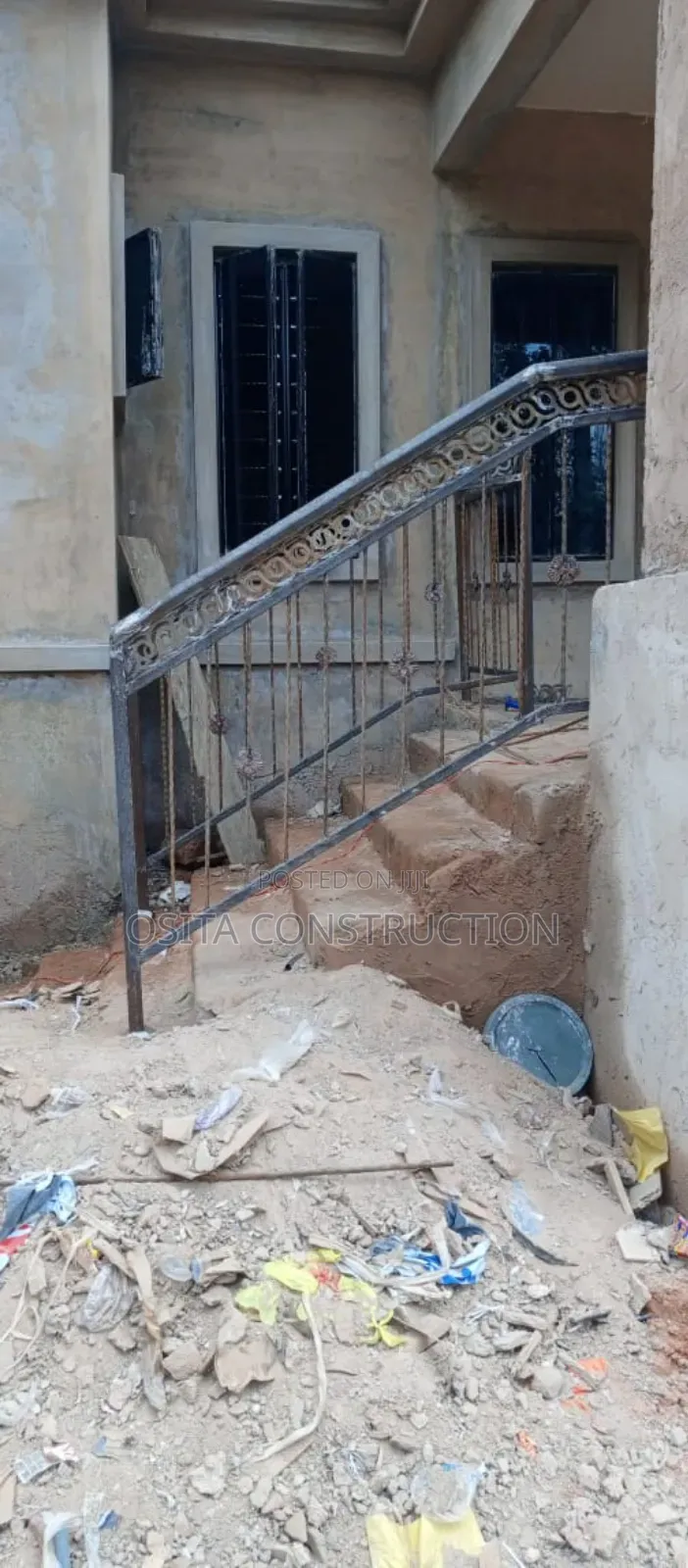 Simple Wrought Iron Hand Rail