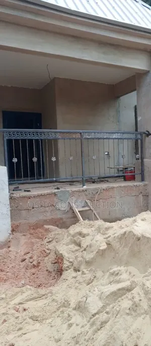 Simple Wrought Iron Hand Rail