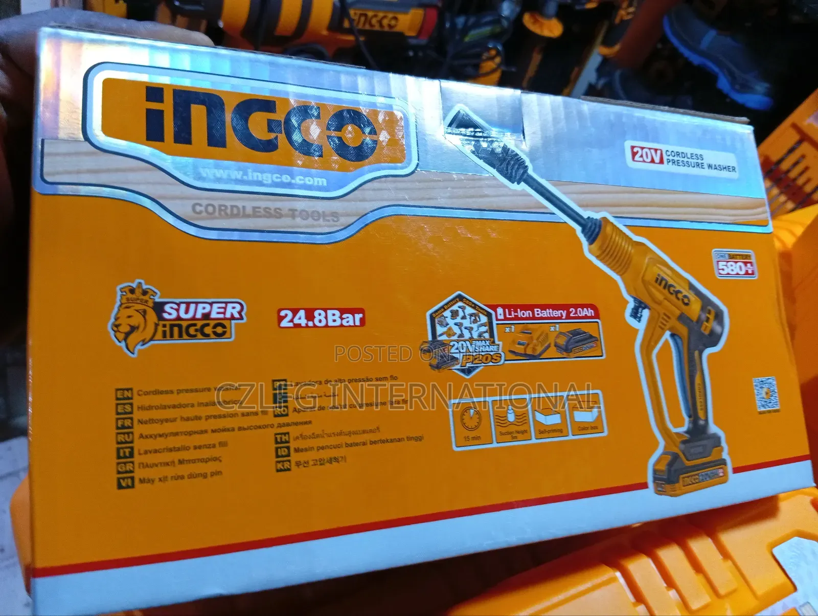 20volts Cordless Pressure Washer