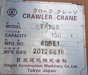 150 Tons Crawler Crane For 750m
