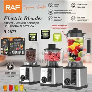Raf 3in1 Multipurpose Heavy Duty High Power Blender