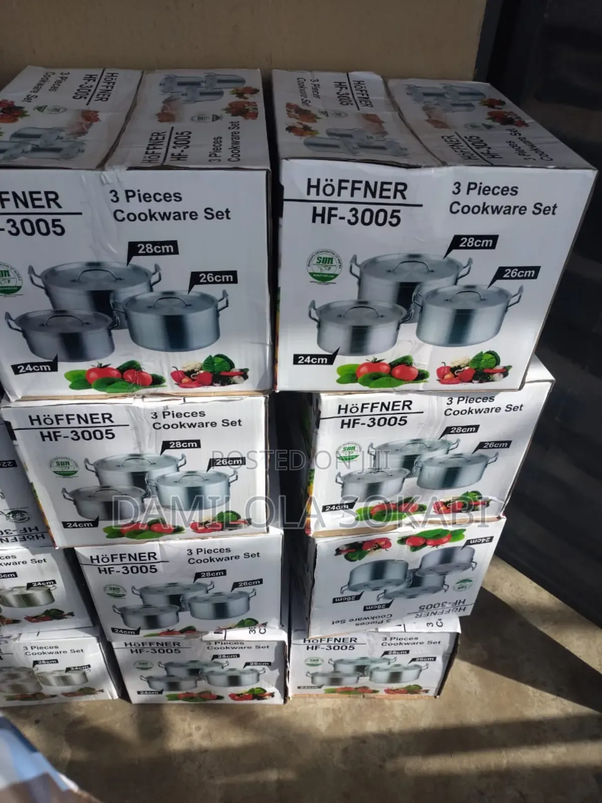 3 Set Big Size Pot