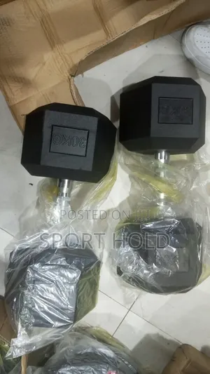 30kg Hexagon Dumbbell