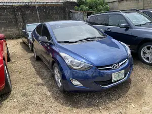 Hyundai Elantra GLS Sedan FWD (1.8L 4cyl 6A) 2013 Blue