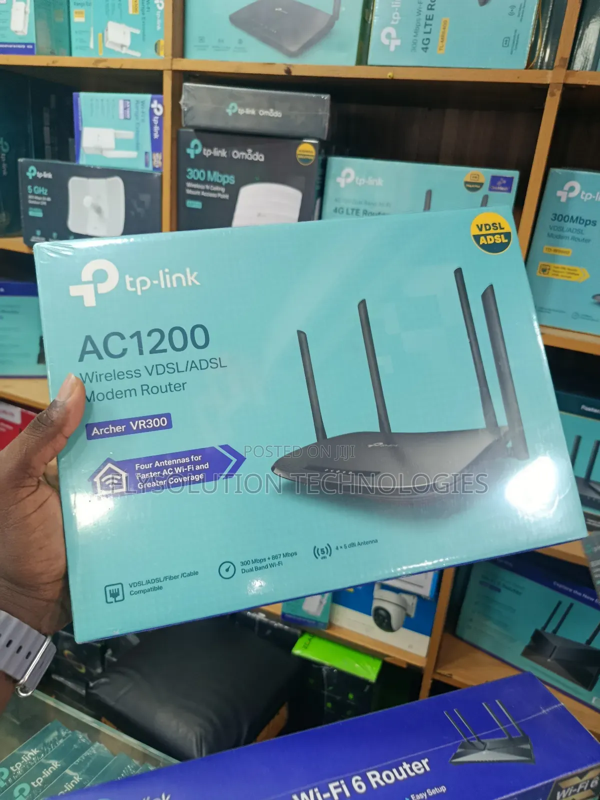 Tp-Link Archer Vr300 Ac1200 Wireless VDSL/Adsl Modem Router