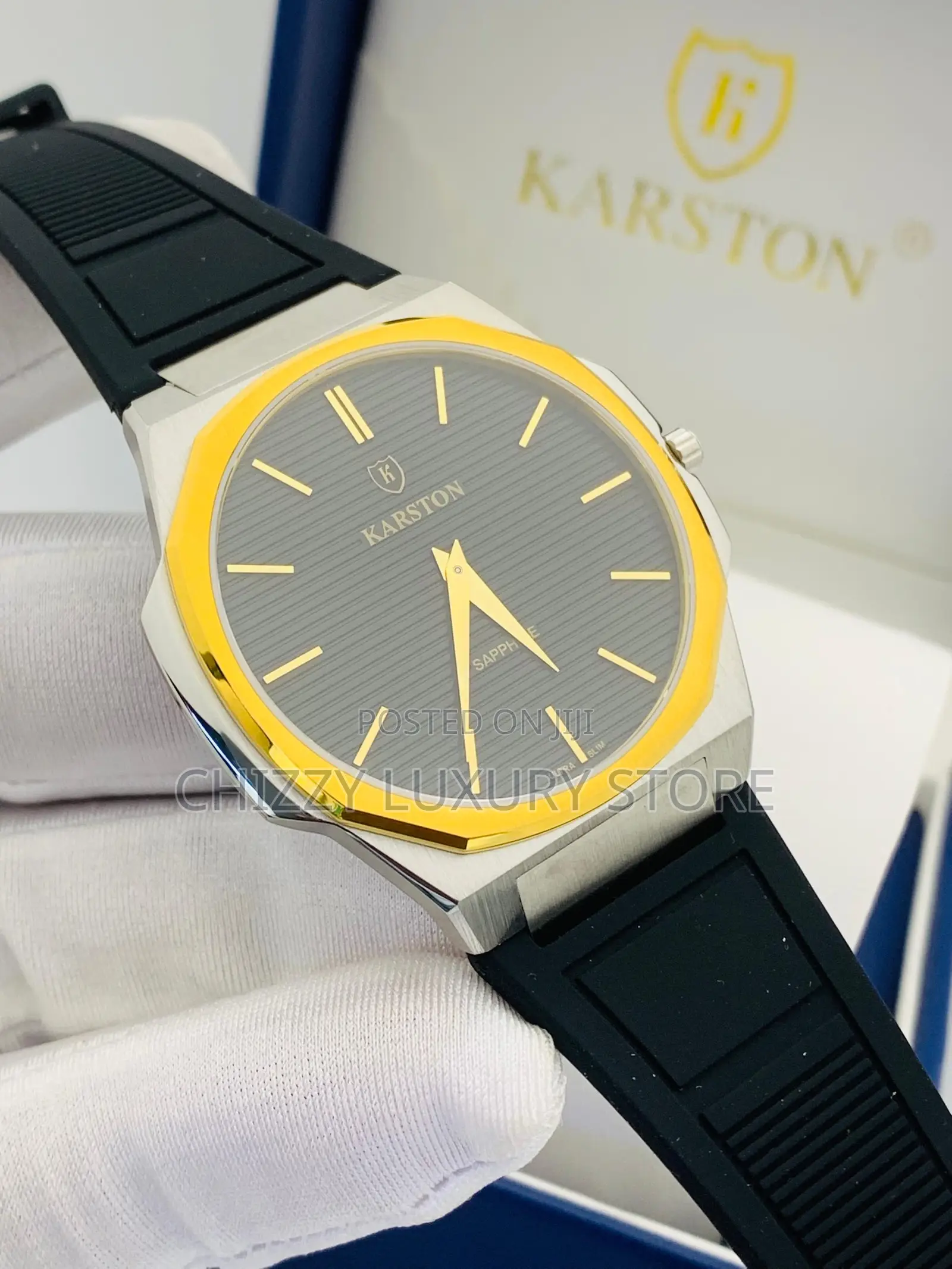 Karson Quality Luxury Men Automatic Engine Wristwatch