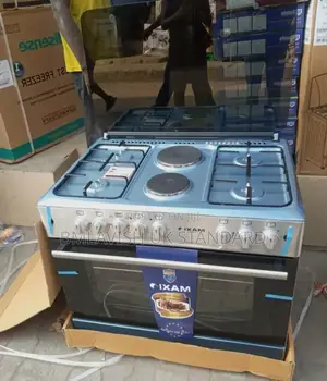 60x90 Electric and Gas Freestanding Cooker With Oven