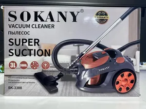 Sokany Cyclonic Vacuum Cleaner With 3l Capacity