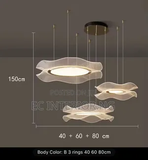 Minimalist Flower Pendant Light Led