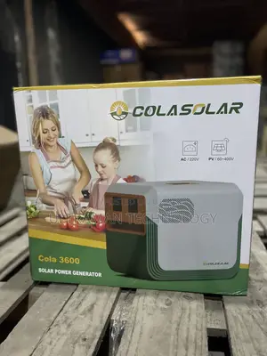 Cola 3.6kwh (Kilowatts) Solar Generator