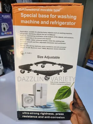 Universal Adjustable Fridge/Washing Machine Base