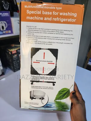 Universal Adjustable Fridge/Washing Machine Base