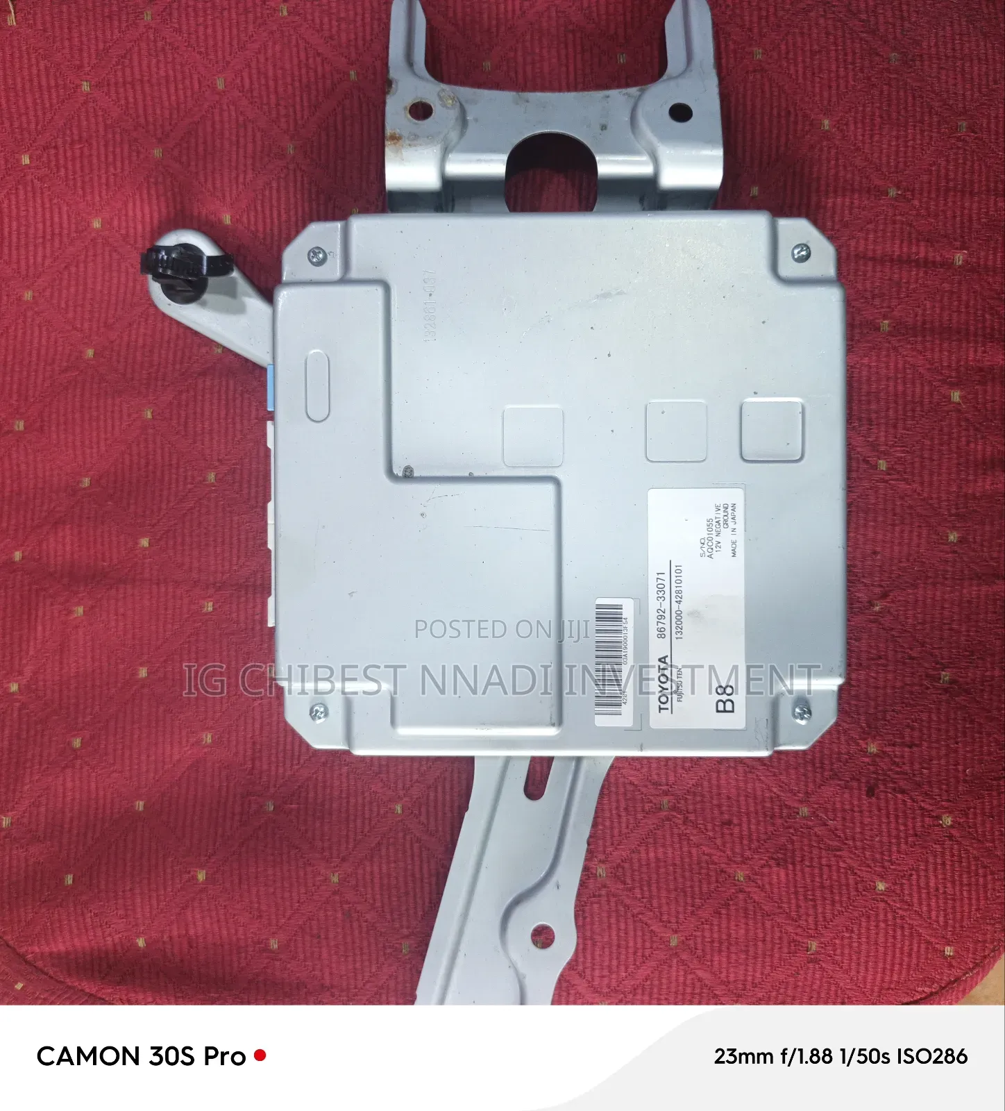 Camry Camera Module for 2018/2019. B8