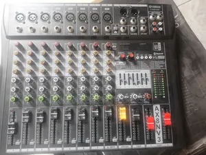 Ax8nv3 8-Channel Professional Mixing Console – 99 Dsp, Bluetooth