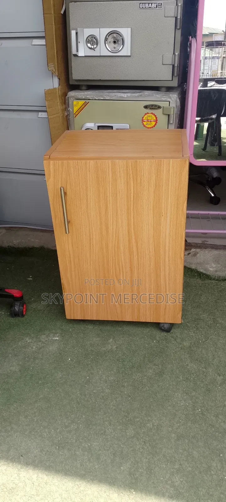 A 3 Drawer Wooden Cabinet