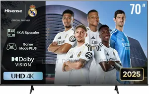 Hisense 70inch Uhd Vidaa Smart Tv A6q|2 Years Warranty