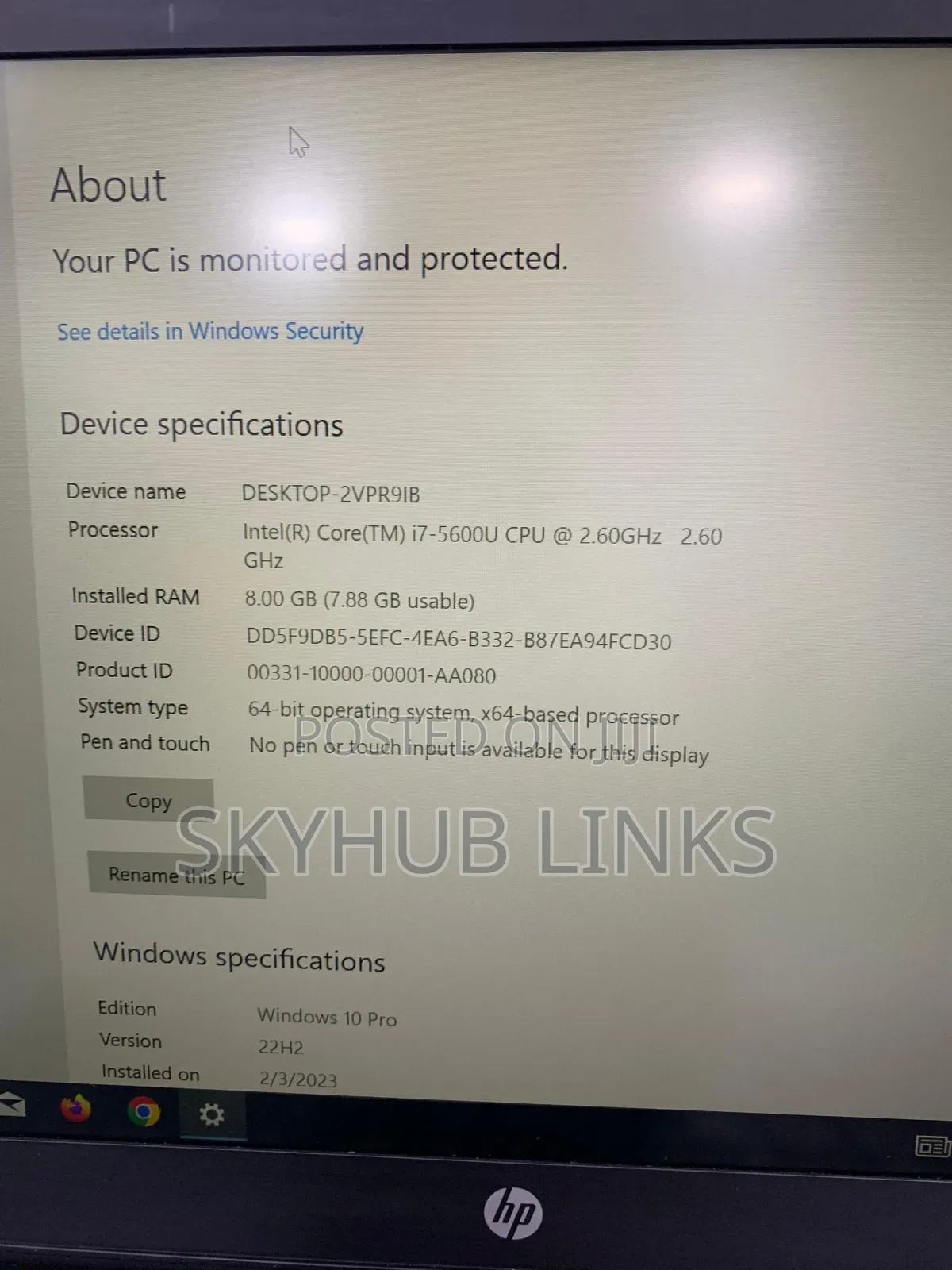 Laptop HP EliteBook 840 G2 8GB Intel Core i7 HDD 500GB