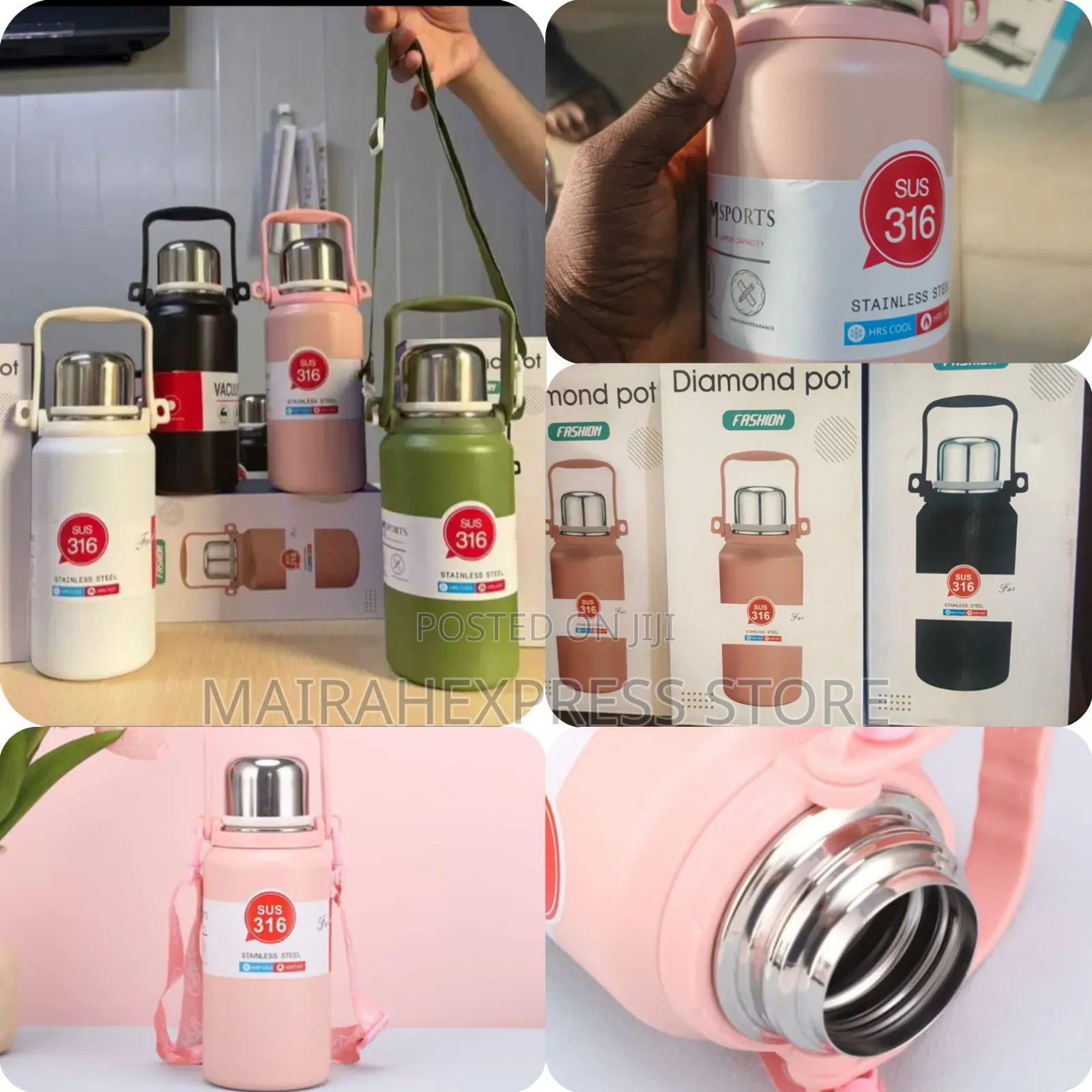 800ml/1000ml Diamond Pot