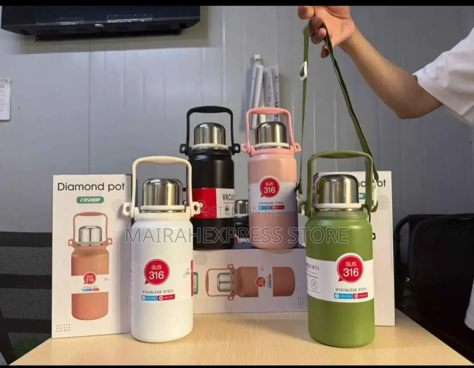 800ml/1000ml Diamond Pot