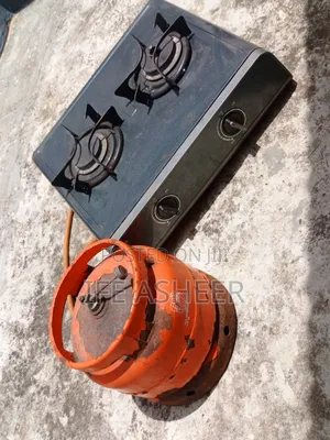 Fairly Used 2 Face Burner and 6kg Cylinder