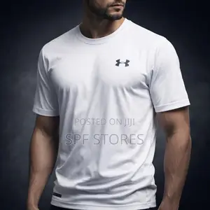 White Under Armour Performance T-Shirt