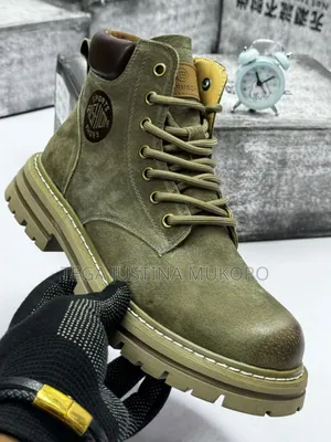 High Quality Trending Suede Men's Ankle Boots