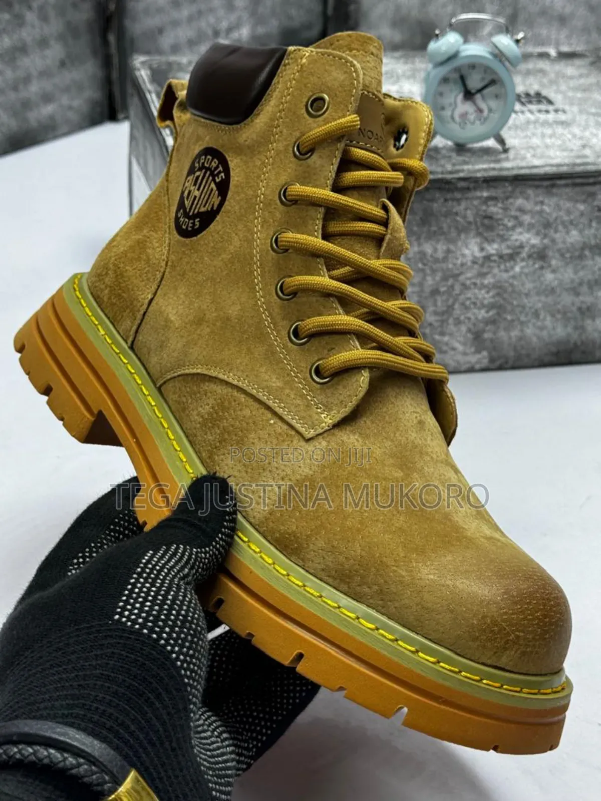 High Quality Trending Suede Men's Ankle Boots