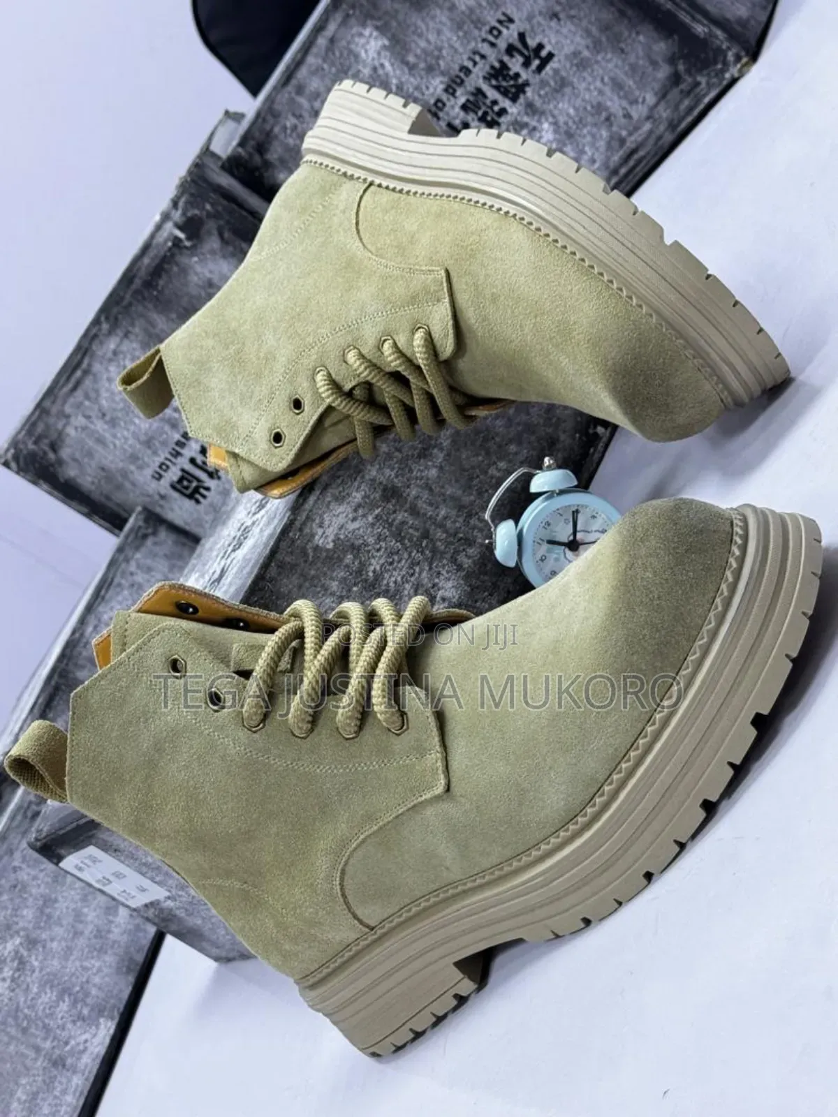 High Quality Trending Suede Men's Ankle Boots