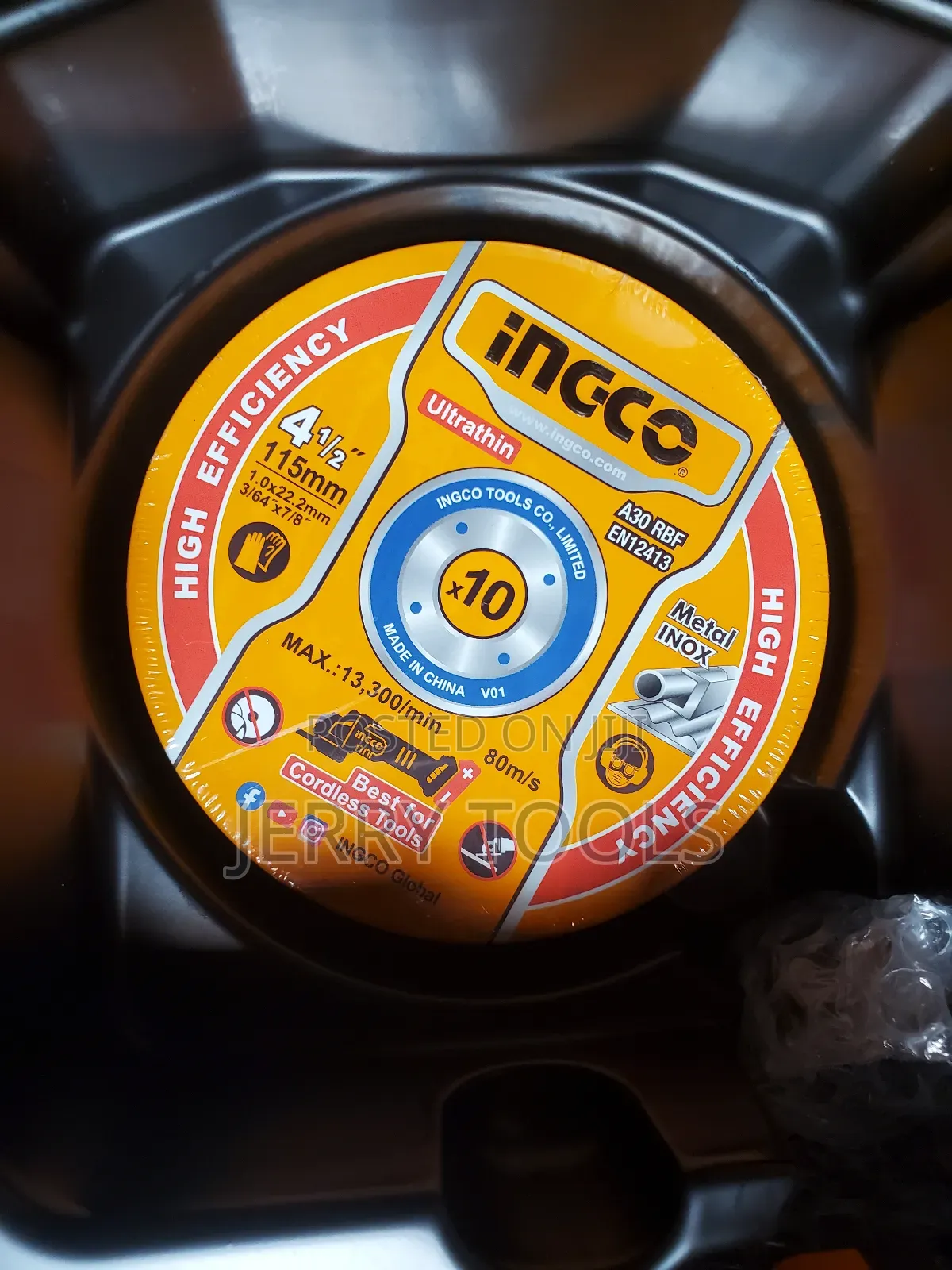 Ingco Lithium Powered Angle Grinder