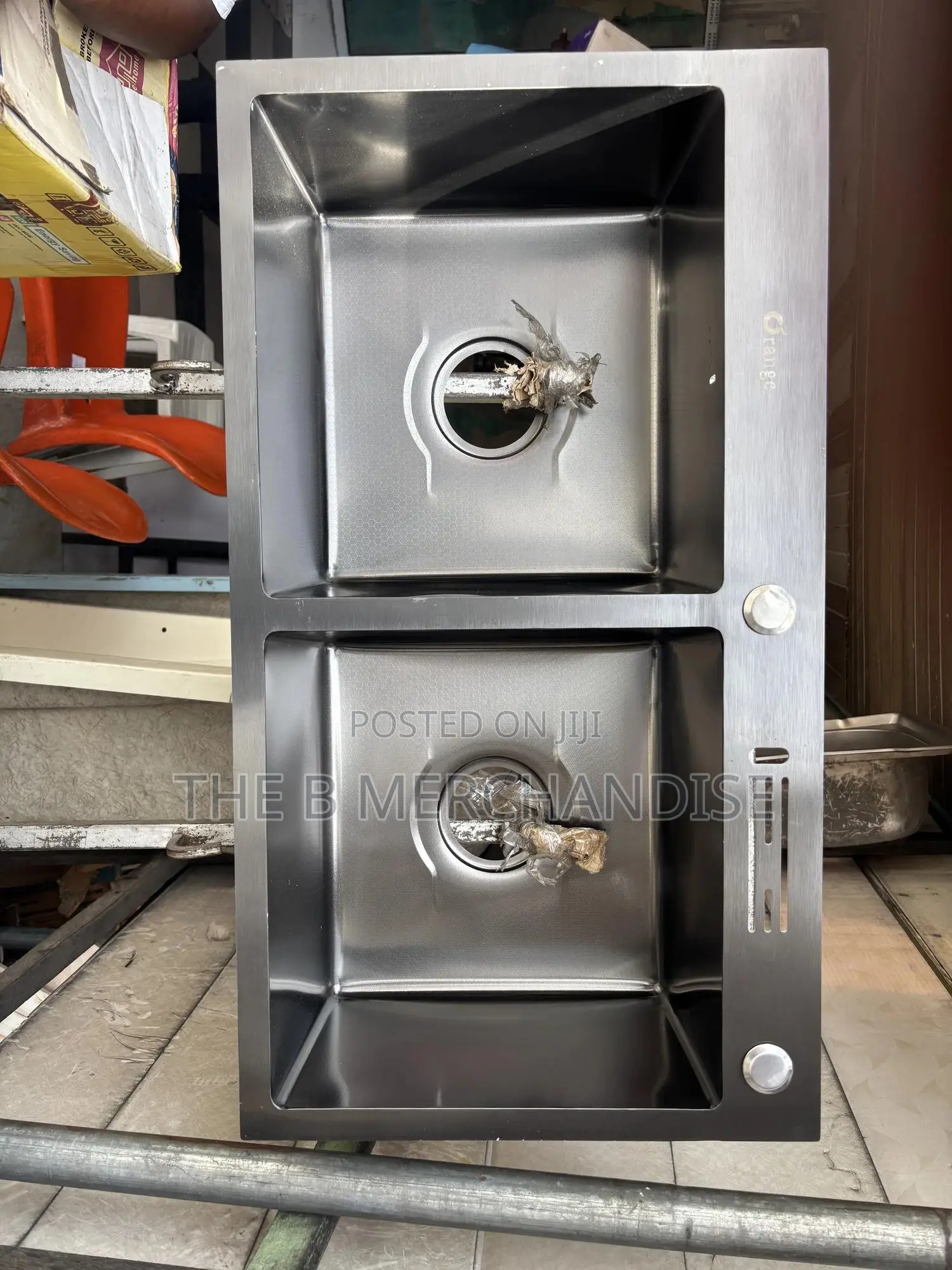 Double Bowl Kitchen Sink From Orange