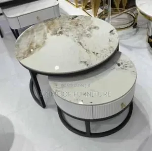 Luxury Marble Center Table Set