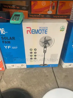 Teng Fei 16-Inch Solar Stand Fan (Model Yf-007) Very Much Affordable