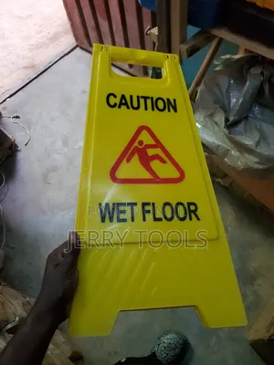 Wet Floor Caution Sign