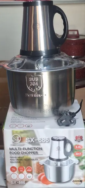 5l 3in1 Sx Multifunctional Yam Pounder/Food Processor
