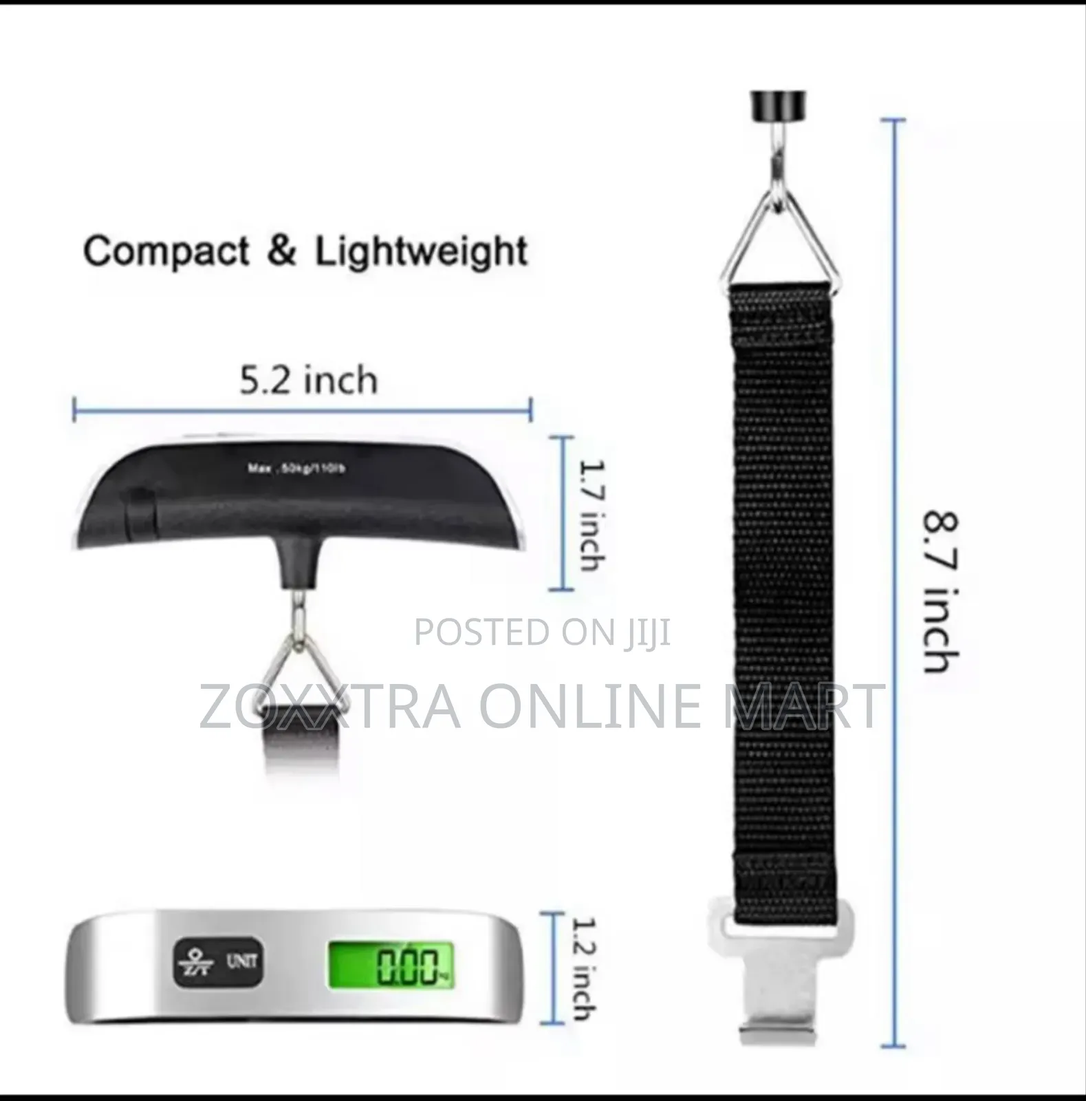 Portable Handheld Luggage Scale