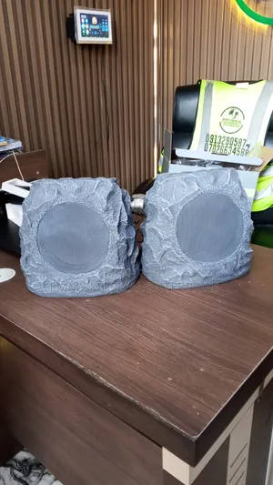 Outdoor Rock Solar Speaker for Swimming Pool, Garden Home Set Out