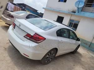 Honda Civic Sedan LX 2013 White