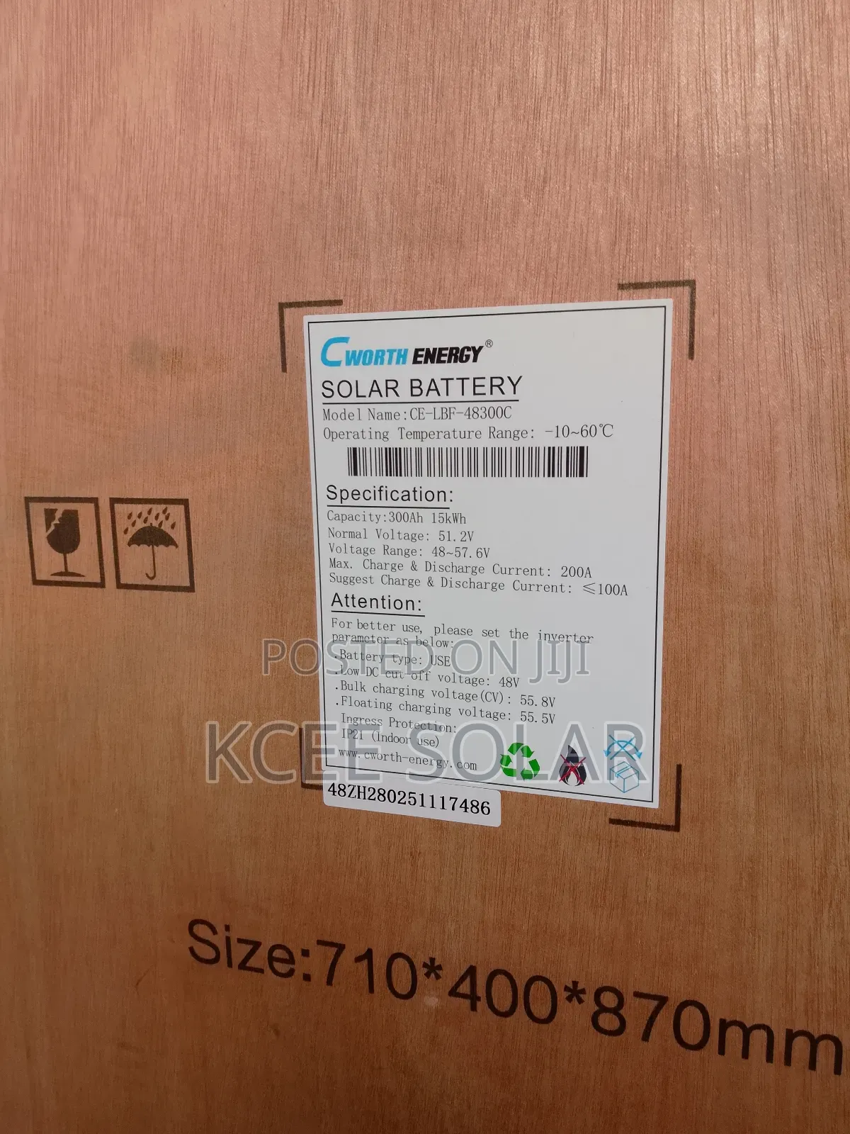 15kwh Lithium Battery Cworth