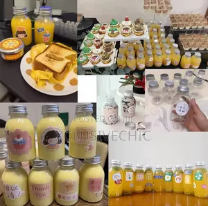 Milk Tea Cup Beverage Bottle Juice Portable Packaging Bottle