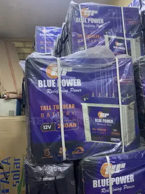 250ams Blue Power Tall Tubular Solar Battery