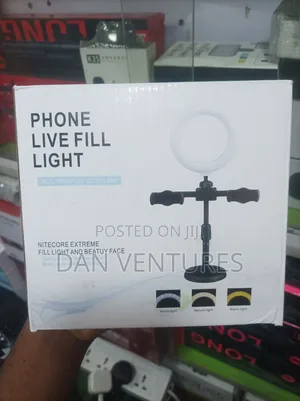 6-LNCH Fill Light Table Stand Ringllght